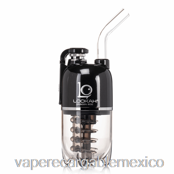 Vape Recargable Lookah Huevo De Dragón E-rig Kit De Vapor Negro